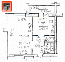 1/2 доля в 1 к. кв-ре, г. Речица, ул. Чапаева, д. 20 ID: 99977 1/2 доля в 1 к. кв-ре, г. Речица, ул. Чапаева, д. 20 ID: 99977