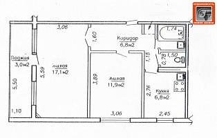 2 к. кв-ра, ул. Царикова, д. 48, г. Гомель ID: 99922